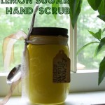 Lemon Sugar Hand Scrub Recipe