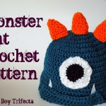 Monster Hat Crochet Pattern