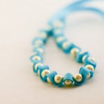 Ribbon and Pearls Necklace Tutorial