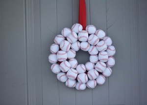 Baseball Wreath Tutorial