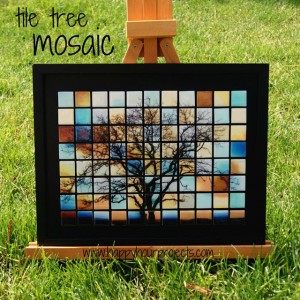 Glass Tile Mosaic Tutorial