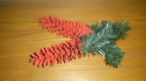 Pine Cone Carrots