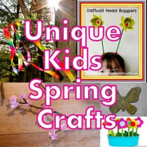 Unique Kids Spring Crafts