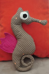 Stuffed Animal Seahorse Sewing Pattern