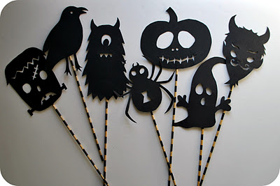 Halloween Shadow Puppets