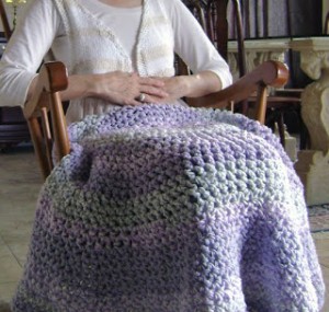 Circle Lap-ghan Crochet Pattern