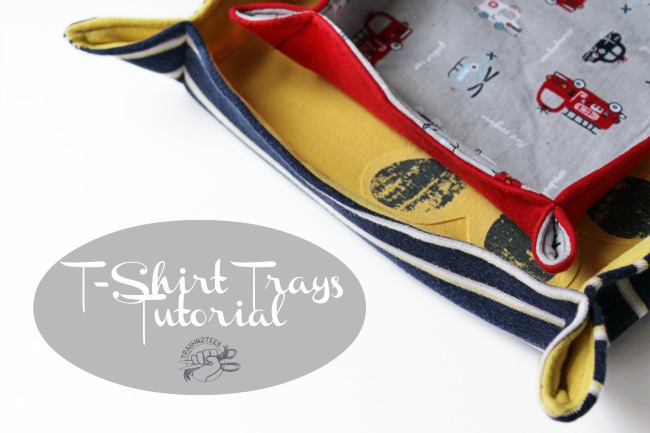 T-Shirt Trays Sewing Tutorial