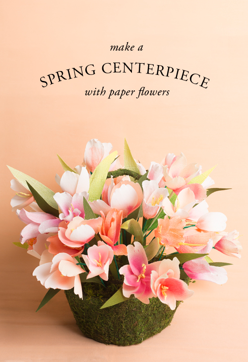 Spring Tulip Centerpiece