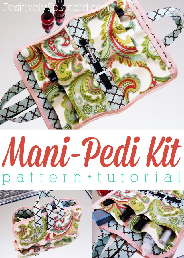 Portable Manicure and Pedicure Kit Sewing Tutorial