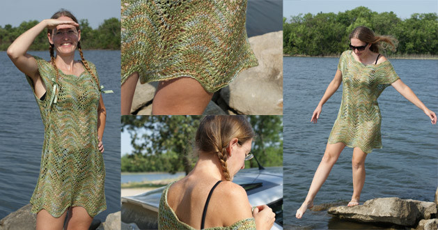 Lace Cover-up Knitting Pattern