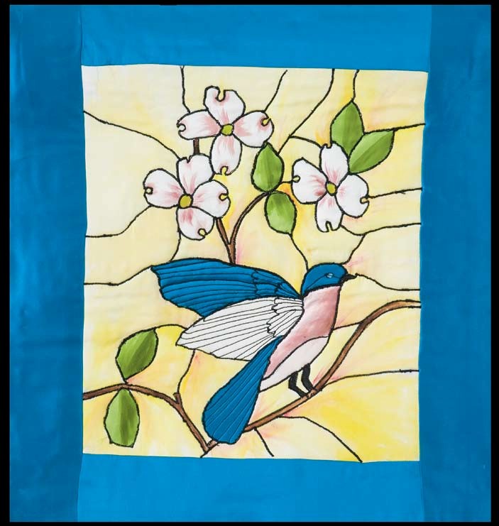 Free Tiffany Bluebird Quilt Pattern