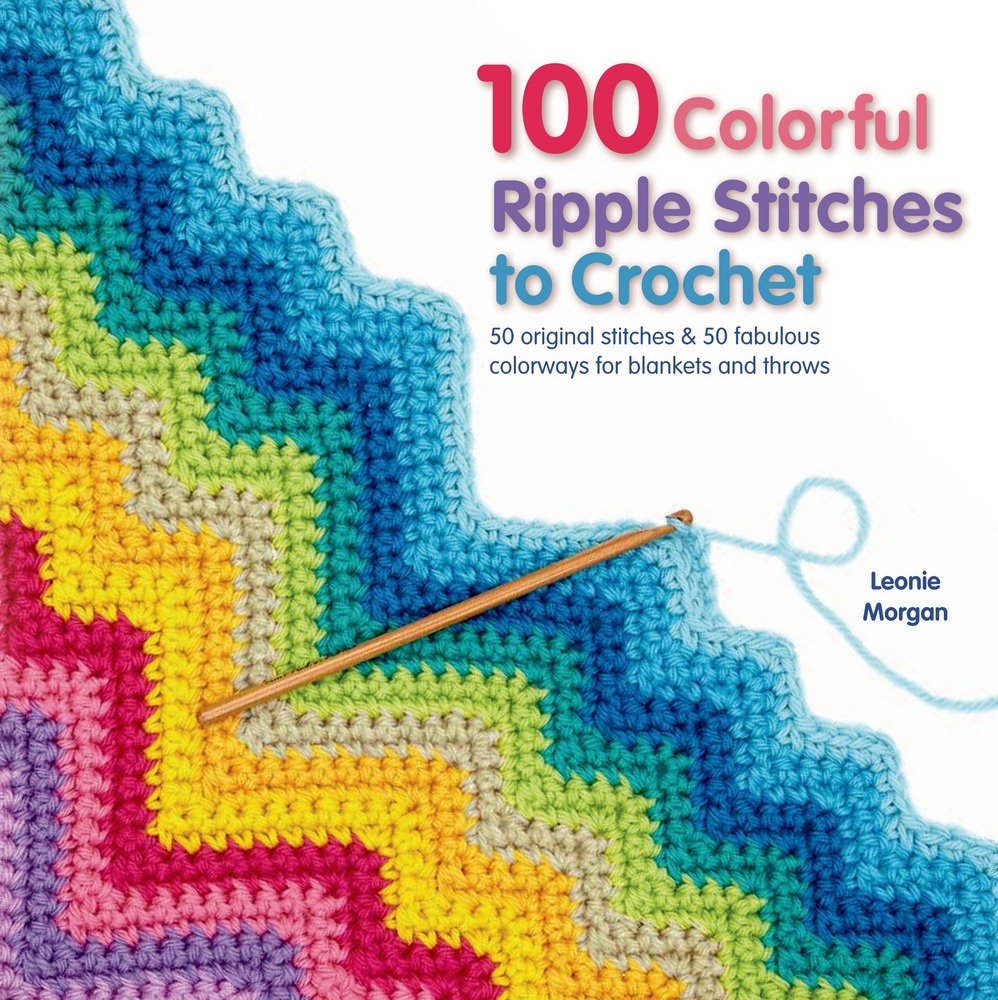 100 Colorful Ripple Stitches Book