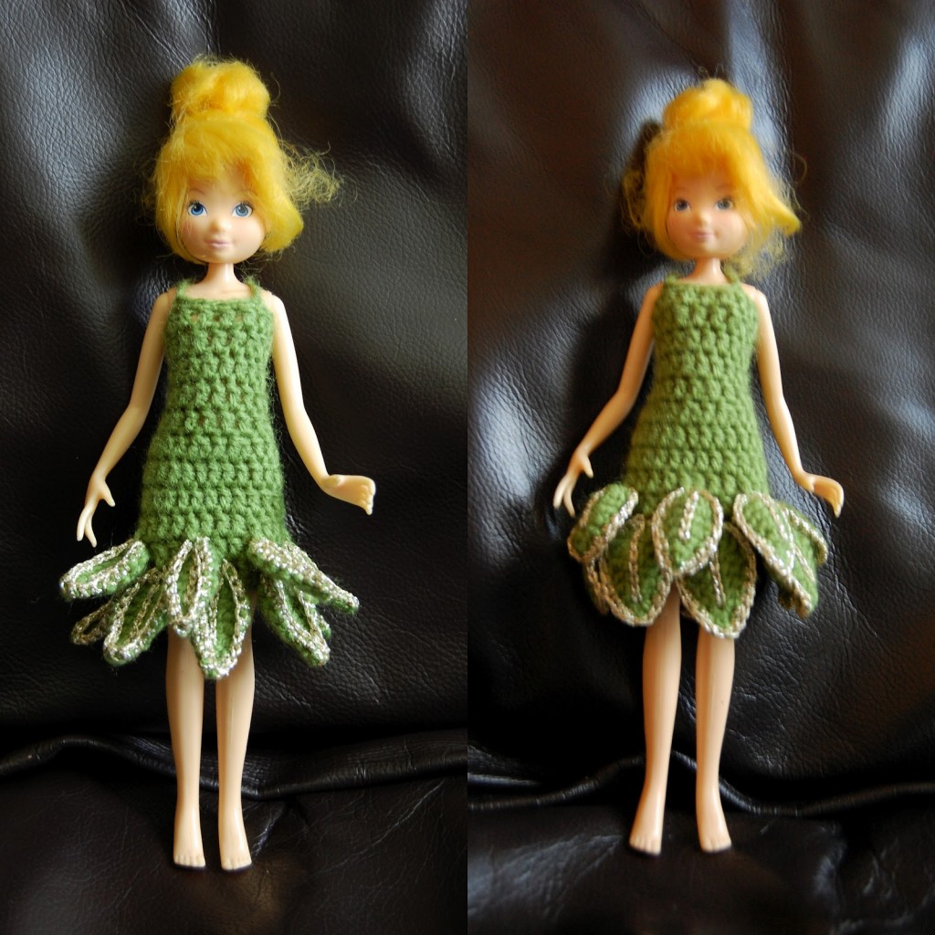 Fairy Doll Dress Crochet Pattern