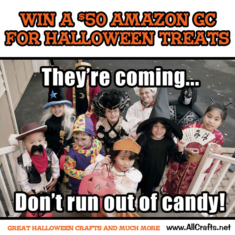 Enter to win a $50 Gift Card for Halloween Treats