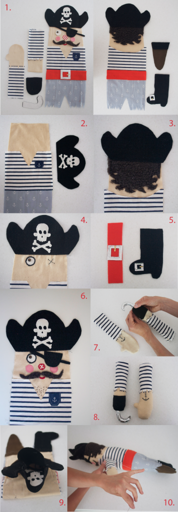 Free Pirate Doll Sewing Pattern