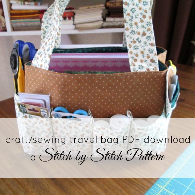 Craft Bag Free Sewing Pattern