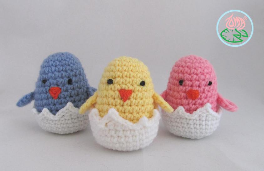 work up tiny and quick. Perfect for popping into an Easter basket! Added to 