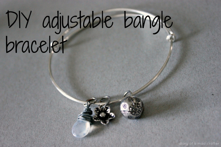 DIY Adjustable Bangle Bracelet