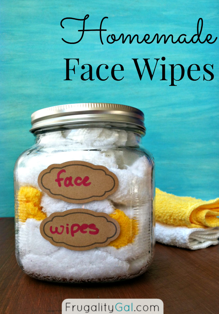 Homemade Face Wipes