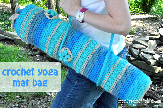 Yoga Mat Bag Free Crochet Pattern