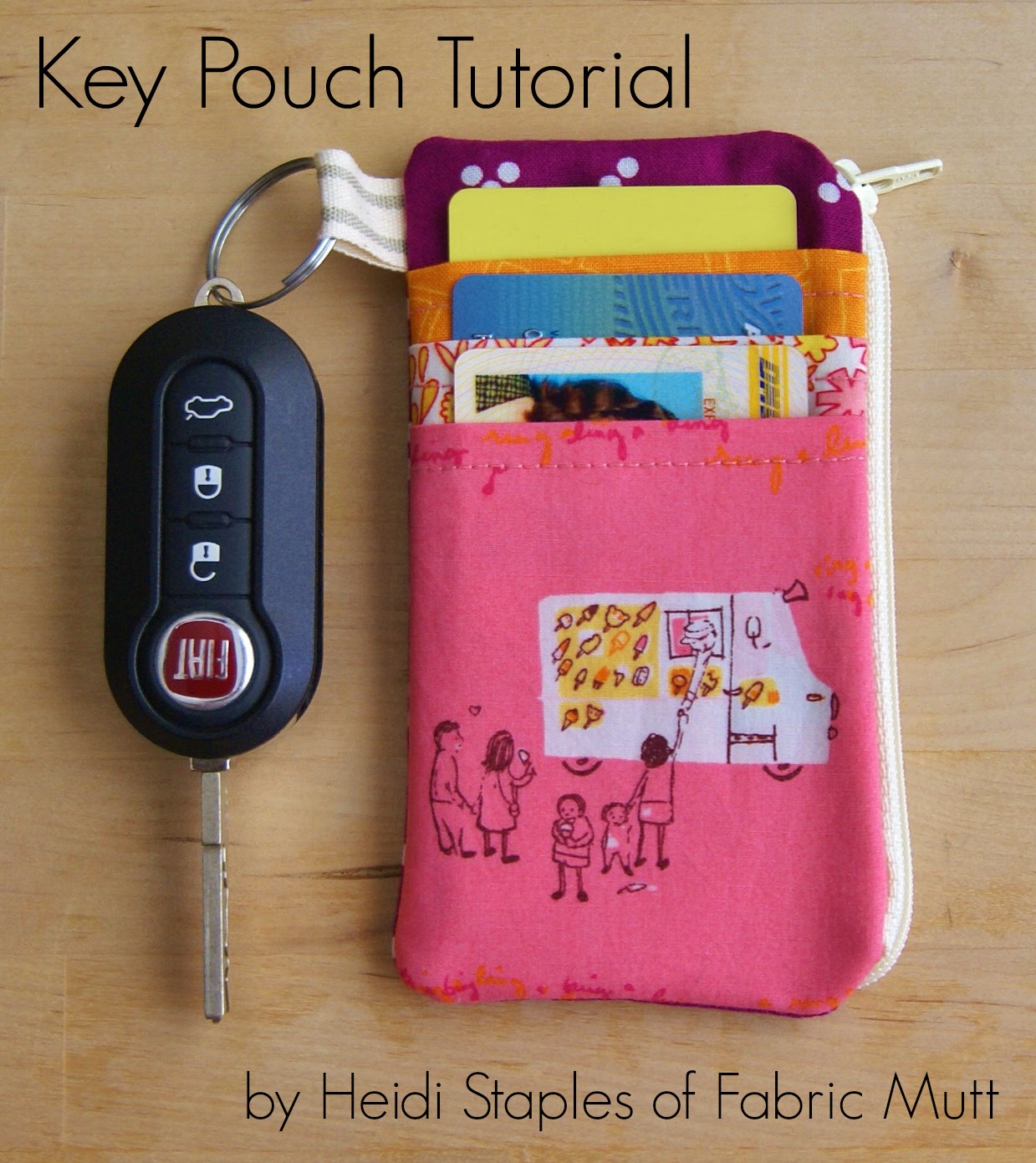 Key Pouch Sewing Tutorial