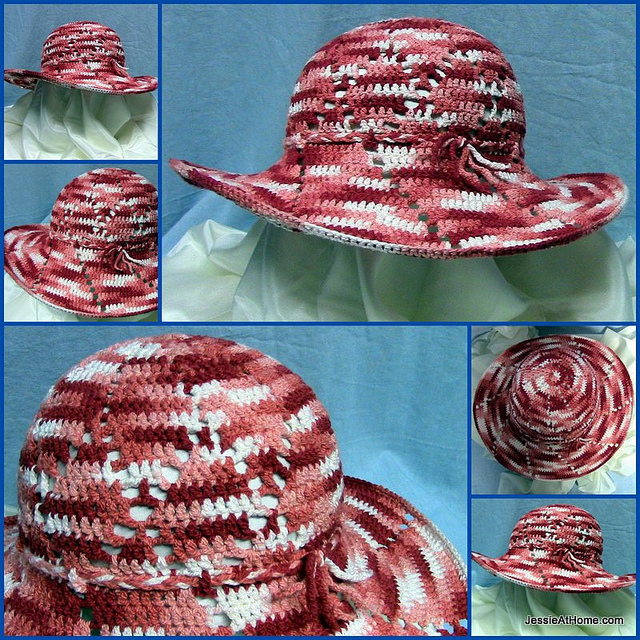  Sun Hat Free Crochet Pattern