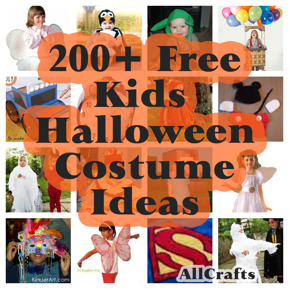 200+ Free Kids Halloween Costume Ideas