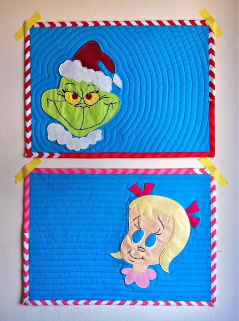 Grinch Placemats Free Pattern
