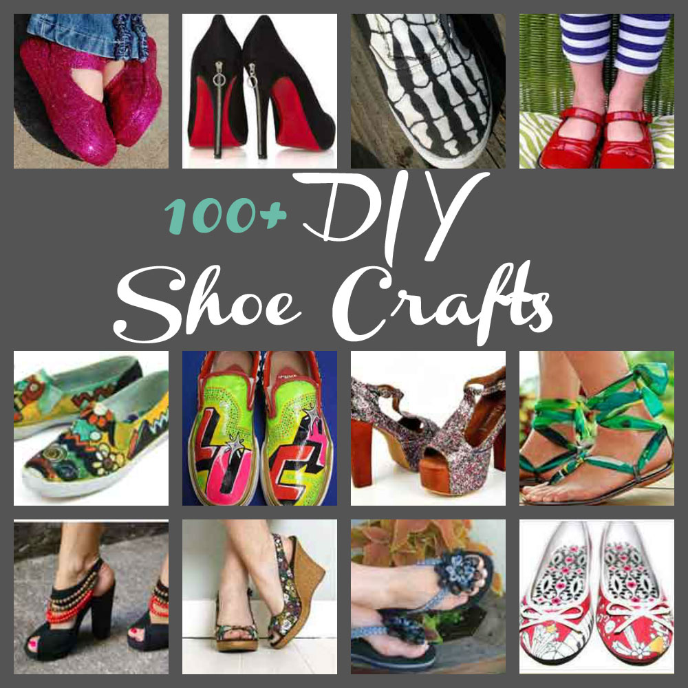 100+ Free DIY Shoe Crafts