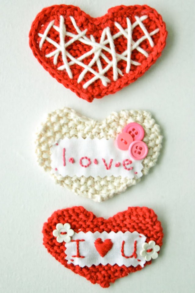 Sweetheart Knit Valentine DIY Tutorial