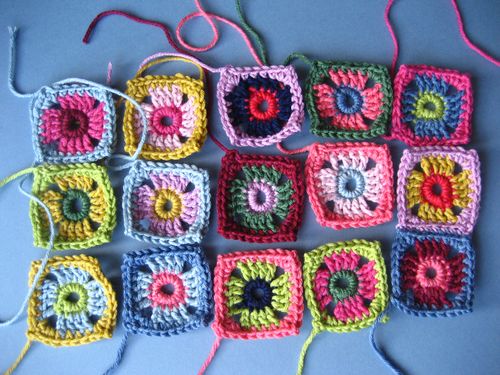 Little Coat Squares Free Crochet Pattern