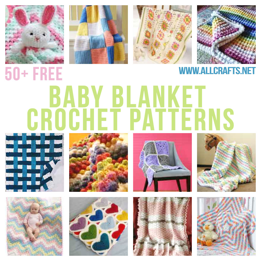 50+ Free Baby Blankets Crochet Patterns