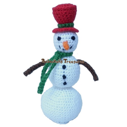 Little Snowman Free Crochet Pattern