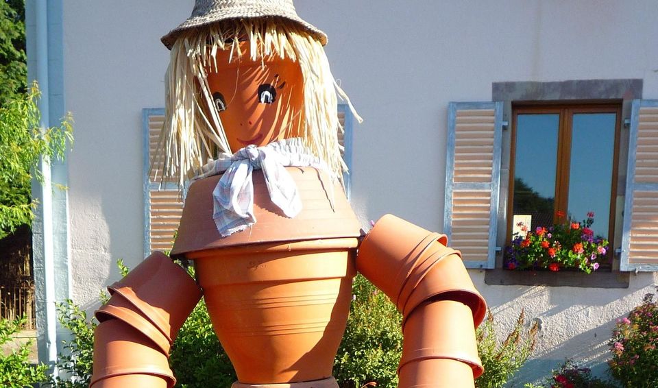 How to Make a Flower Pot Person for Your Garden