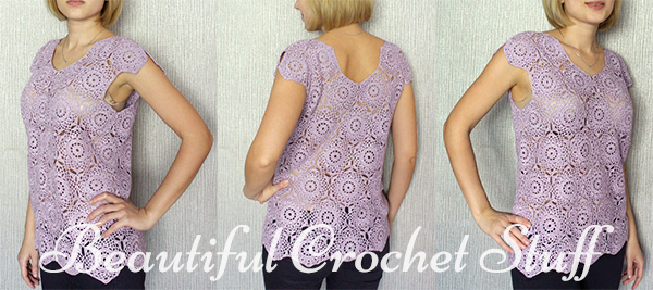 Crochet Blouse Free Pattern