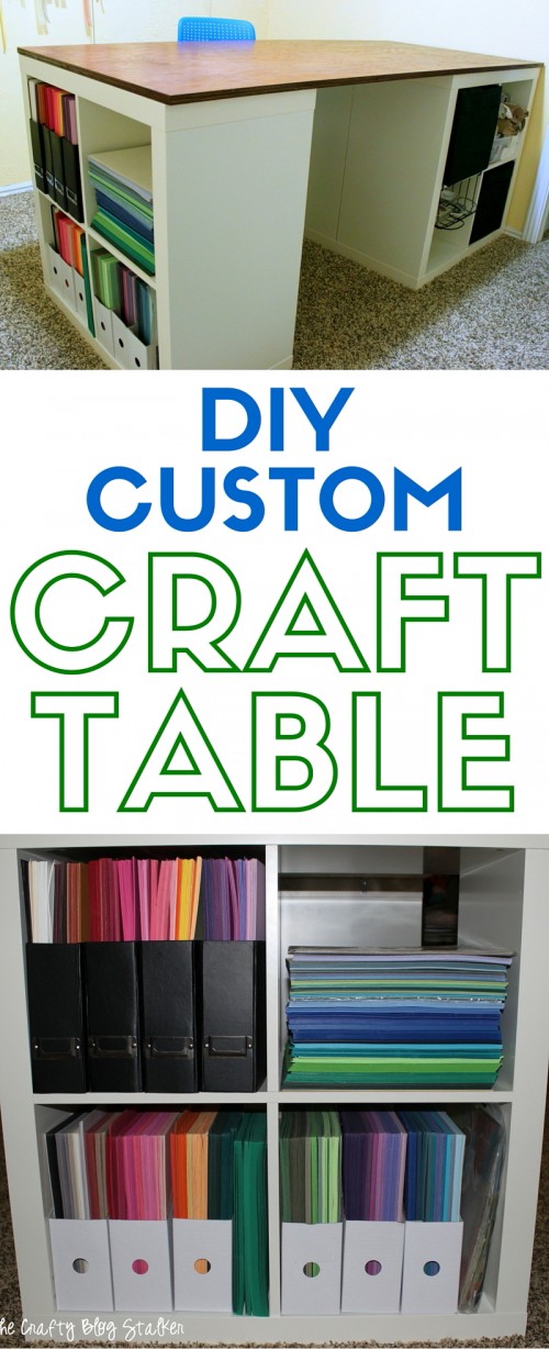 How To Make a Custom Craft Table