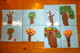 Apple Tree Seasons Kids Craft