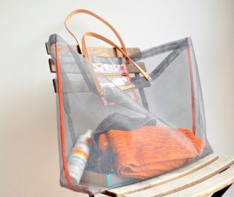 Mesh Beach Bag Sewing Tutorial
