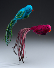 Feathered Felted Friends Christmas Ornament Tutorial