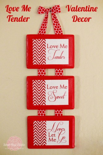 Love Me Tender Valentine Decor