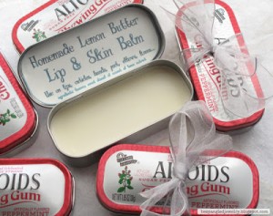 DIY Lemon Butter Lip and Skin Balm