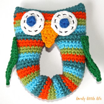 Owl Rattle Crochet Pattern