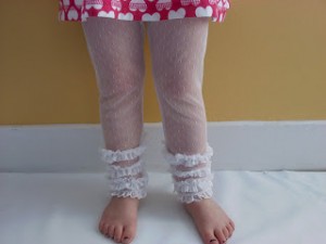 Girls Lace Leggings Sewing Tutorial