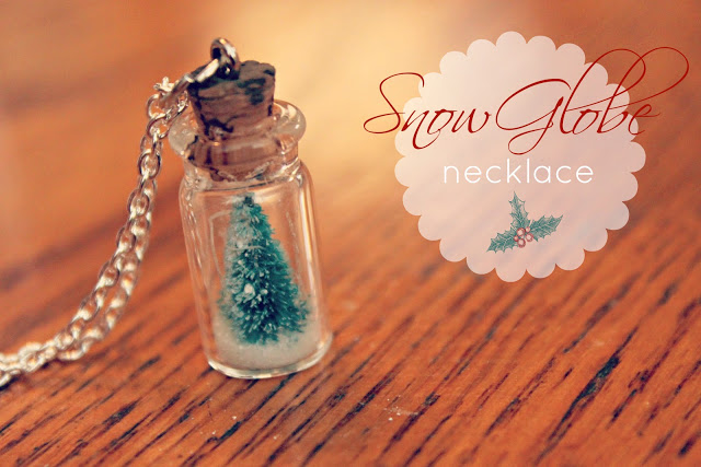 Snow Globe Necklace How-to