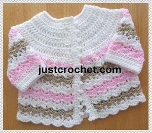 Pretty Baby Sweater Crochet Pattern