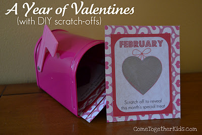 DIY Scratch-offs Valentines
