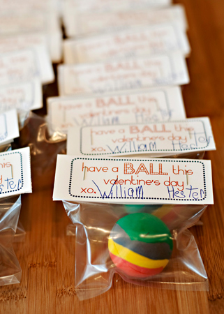 Have a Ball Valentines Free Printable