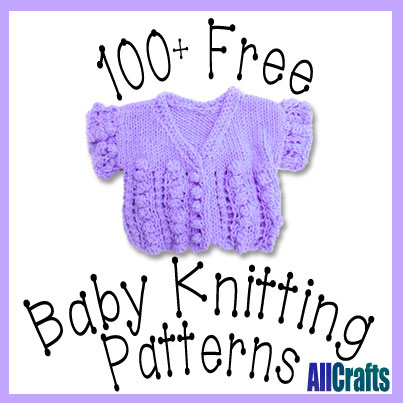100 Free Baby Knitting Patterns