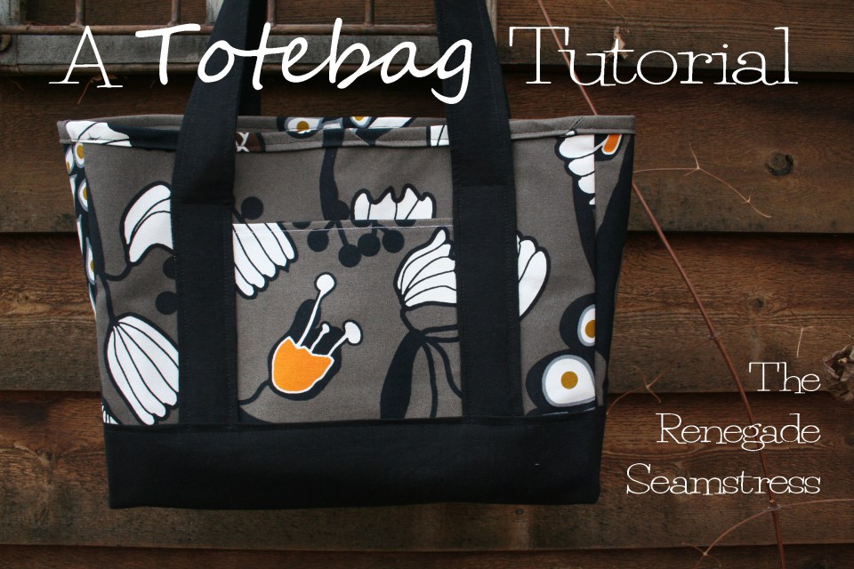Big Tote Bag Sewing Tutorial – AllCrafts Free Crafts Update
