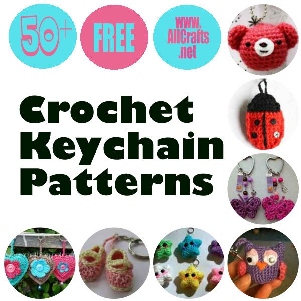 50+ Free Crochet Keychain Patterns
